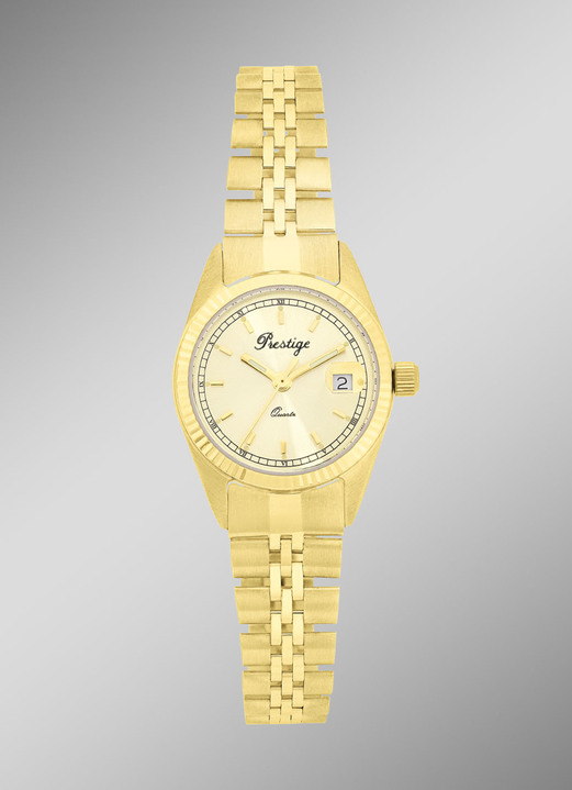 Partner horloges - Prestige quartz partnerhorloges van hoge kwaliteit, in Farbe , in Ausführung Dameshorloge Ansicht 1