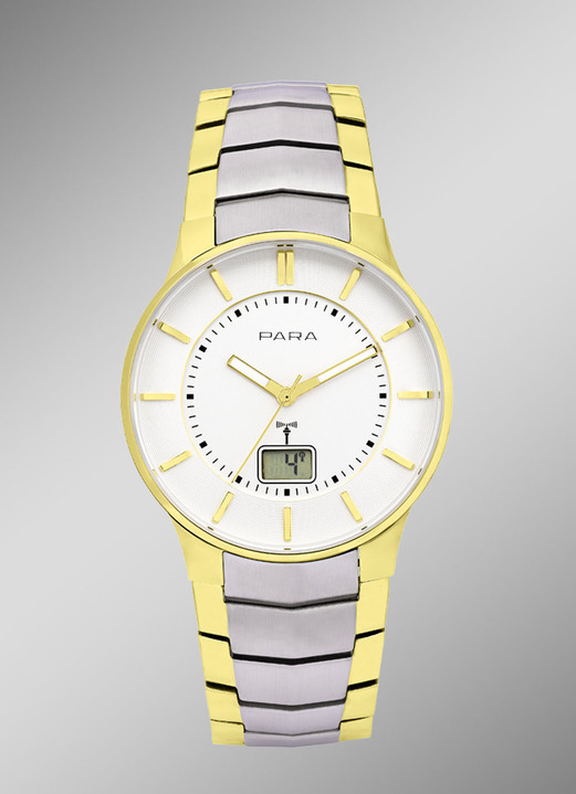 - Elegante radiopartnerhorloges, in Farbe , in Ausführung Herenhorloge Ansicht 1