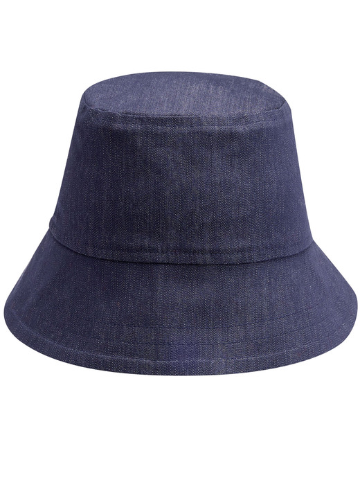 Mutsen & hoeden - Vissershoed van elastisch textielmateriaal, in Farbe MARINE Ansicht 1