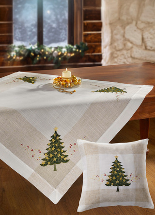 Tafel- en kamerdecoratie in linnenlook