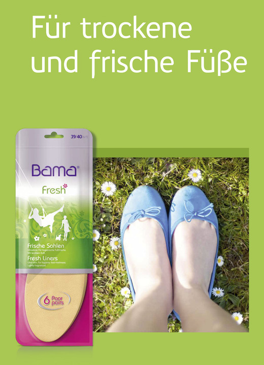 - BAMA Fresh-inlegzolen, in Größe 001 bis 004, in Farbe BEIGE/GROEN Ansicht 1