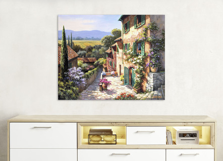 Hoge kwaliteit canvas foto