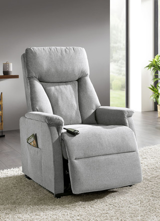 Tv-fauteuil met motor en opstahulp