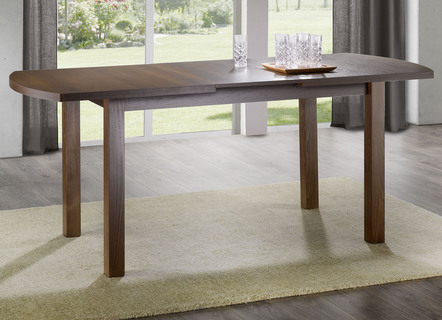 Klassieke beukenhouten eettafel