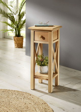 Houten bijzettafel