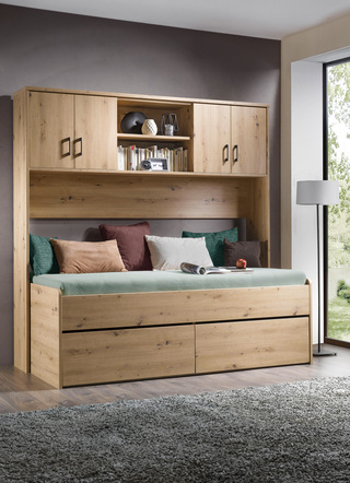 Bed met 2 lades