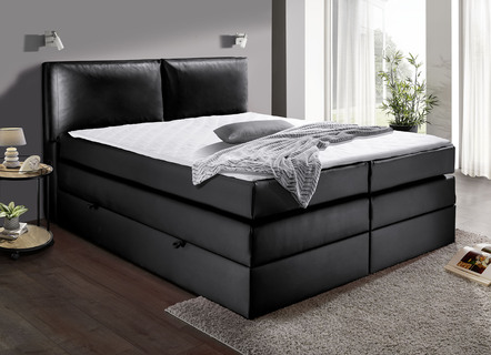 Boxspringbed met dubbele vering voor maximaal slaapcomfort