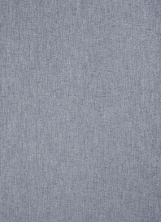 Klassiek - Gordijn in linnenlook, in Größe 358 (H 145 x B 140 cm) bis 456 (H 245 x B 140 cm), in Farbe BLAUWGRIJS, in Ausführung mit Universalschienenband Ansicht 1