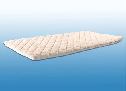 Lamsvel topper van Breckle voor een perfect liggevoel