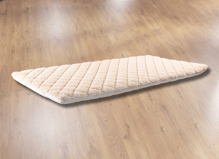 Lamsvel topper van Breckle voor een perfect liggevoel