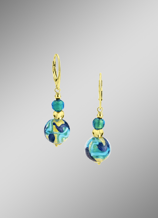 - Oorbellen met Muranoglas, in Farbe  Ansicht 1