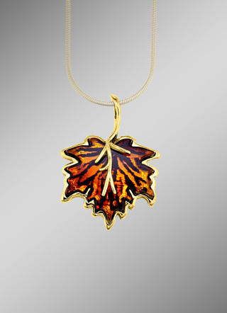 Hanger Maple Leaf o. Ketting