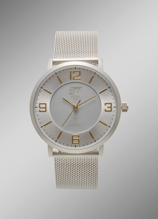 ETT Radio Solar Partner Horloge in Titanium Look