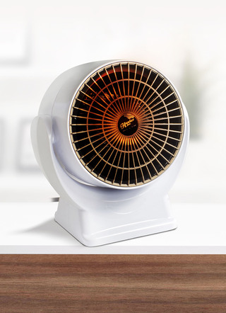 Ventilatorkachel voor behaaglijke warmte in 3 seconden