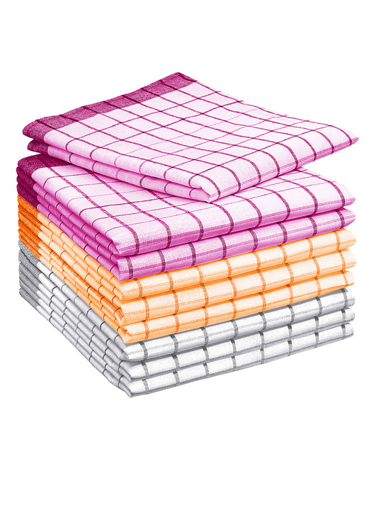 - Theedoeken, 9-delig, in Farbe MULTICOLOR Ansicht 1