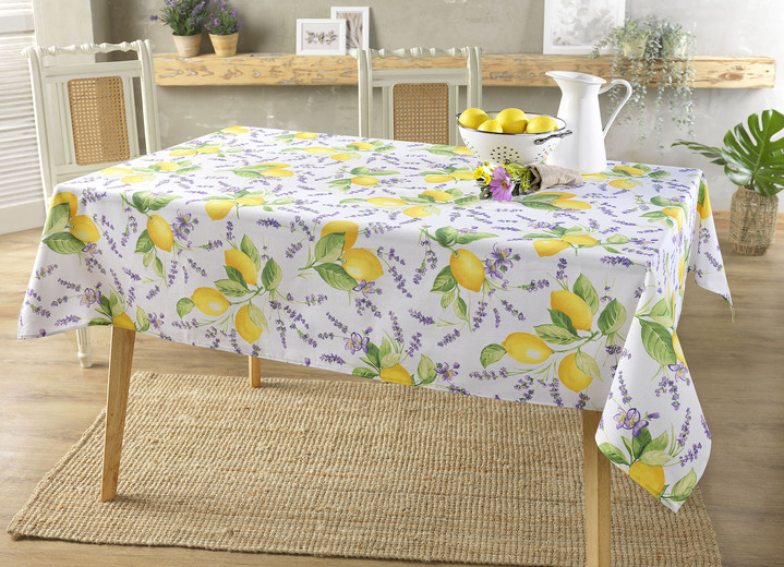 Tafellakens - Tafel- en kamerdecoratie met vlekbeschermingsapparatuur, in Größe 110 (Tafellaken, 110/140 cm) bis 190 (ovale tafel, 140/190 cm), in Farbe MEERKLEURIG
