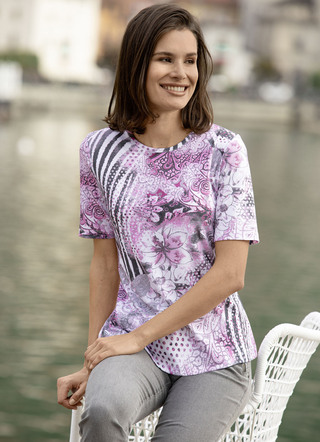 Shirt met alloverdessin