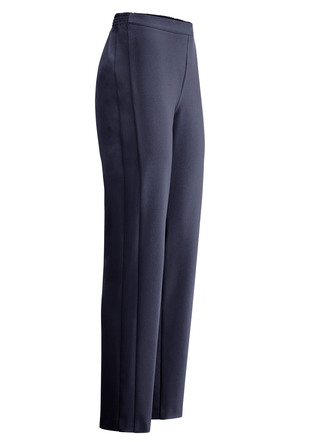 Broek met elastische tailleband aan de achterkant