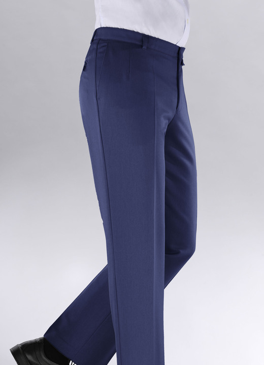 Broeken - 'Klaus Modelle'-broek met lage taille in 4 kleuren, in Größe 025 bis 060, in Farbe MARINE Ansicht 1