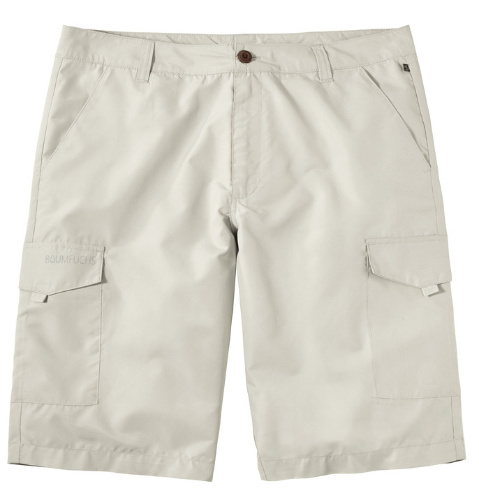 Shorts & bermuda's - Bermuda met cargozakken in 3 kleuren, in Größe 046 bis 058, in Farbe BEIGE Ansicht 1