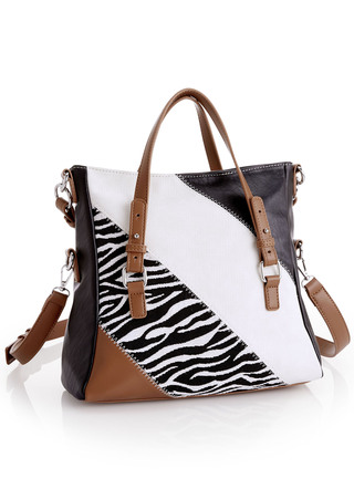 Collezione Alessandro tas met zebra-design