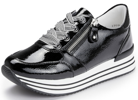 Remonte sneaker met effectieve vetersluiting