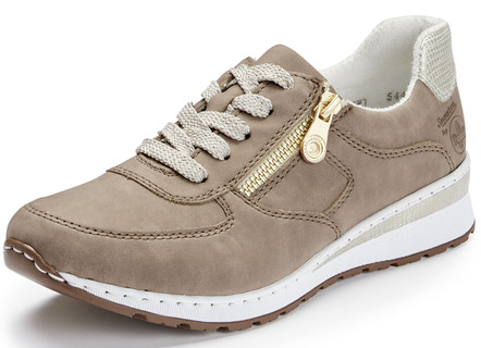 Rieker sneaker met zijrits