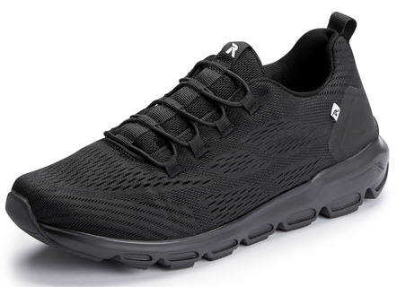 Rieker sneakers met elastische siervetersluiting