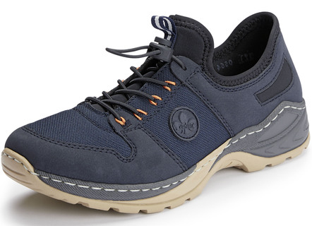 Rieker sneaker met uitneembare MemoSoft textielen binnenzool