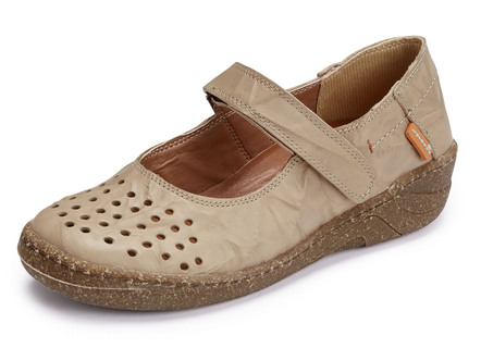 ELENA EDEN Slipper in gearceerd nappaleer