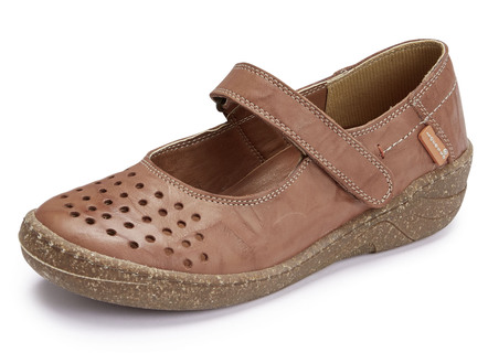 ELENA EDEN Slipper in gearceerd nappaleer