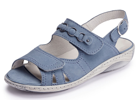 Waldläufer sandalen van het beste nubuckleer