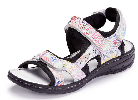 Gemini trekkingsandalen met kleurrijk bloemenreliëf