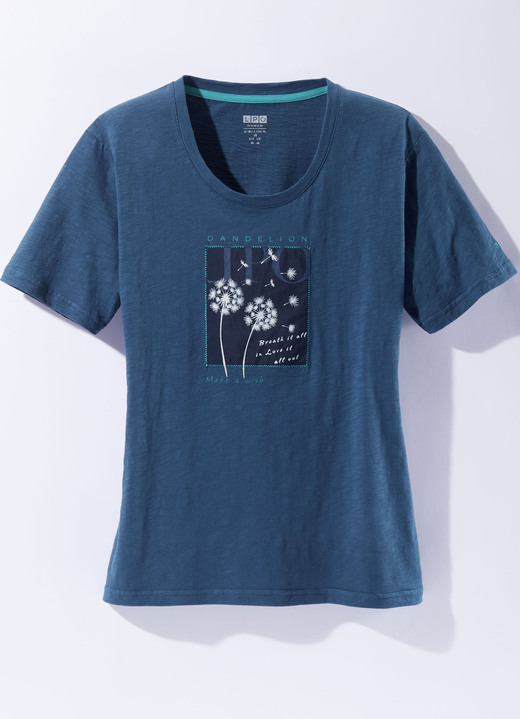 Homewear & vrijetijdsmode - Shirt van “LPO” in 3 kleuren, in Größe 036 bis 050, in Farbe BENZINE Ansicht 1
