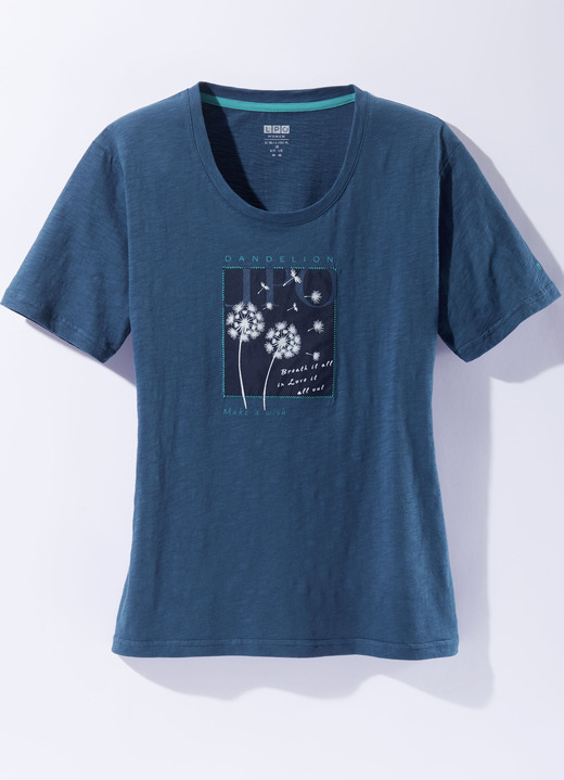 Homewear & vrijetijdsmode - Shirt van “LPO” in 3 kleuren, in Größe 036 bis 050, in Farbe PETROL Ansicht 1