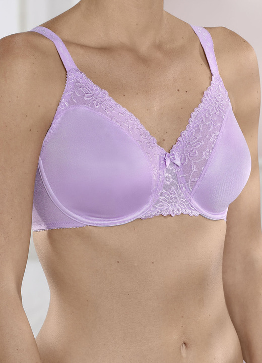 BH met beugel - Triumph Ladyform soft minimiser beugelbeha, in Größe 075 bis 095, in Cup C, in Farbe KROKUS Ansicht 1