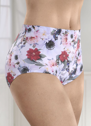 Drie-pack Laurina slip met elastische tailleband