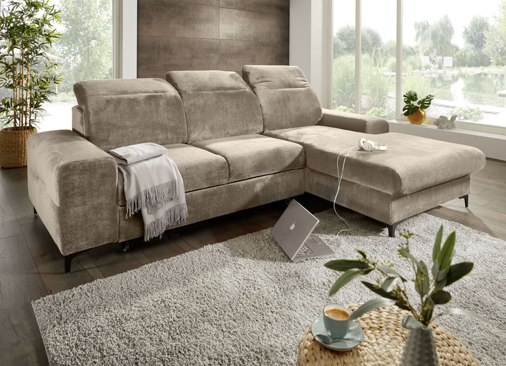- Polsterecke mit Bettfunktion, in Farbe BEIGE Ansicht 1