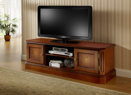 TV longboard in walnoot decor