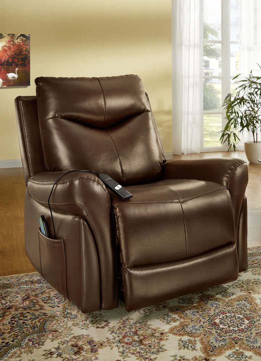 TV-Sessel / Relax-Sessel - Relaxsessel, in Farbe COGNAC, in Ausführung Relax-Sessel Ansicht 1
