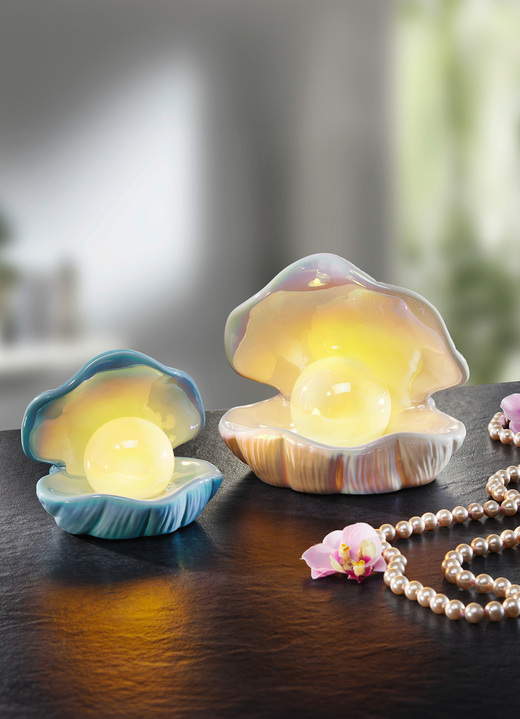 Badkamer-accessories - Schaal met LED-verlichting, in Farbe , in Ausführung Schelp, klein Ansicht 1