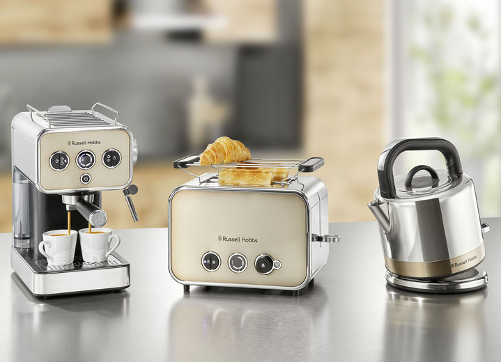 - Russell Hobbs ontbijtserie met een retro design, in Farbe TITANIUM, in Ausführung Toaster