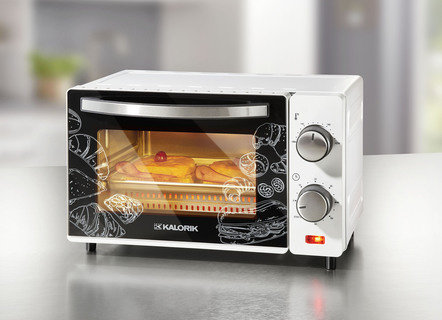 Compacte mini-oven met infraroodtechniek