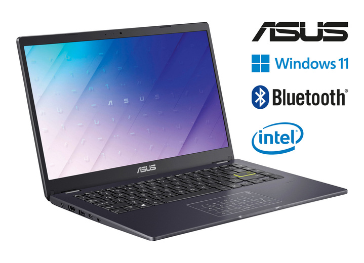 - Asus VivoBook 14 E410KA-EB241WS, in Farbe BLAUW Ansicht 1