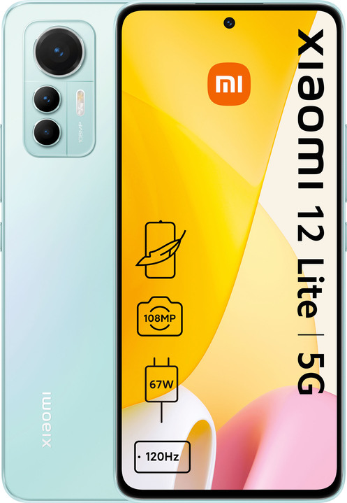 - Xiaomi-smartphone 12 Lite, in Farbe GROENTE