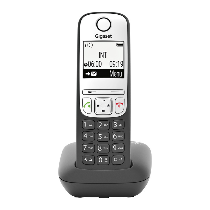 Telefoon - Draadloze telefoon Gigaset A690, in Farbe ZWART, in Ausführung Draadloze telefoon Gigaset A690 Ansicht 1