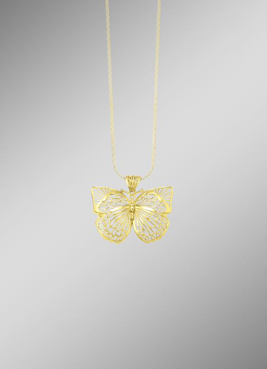 Hangers - Filigraan vlinder hanger, in Farbe  Ansicht 1
