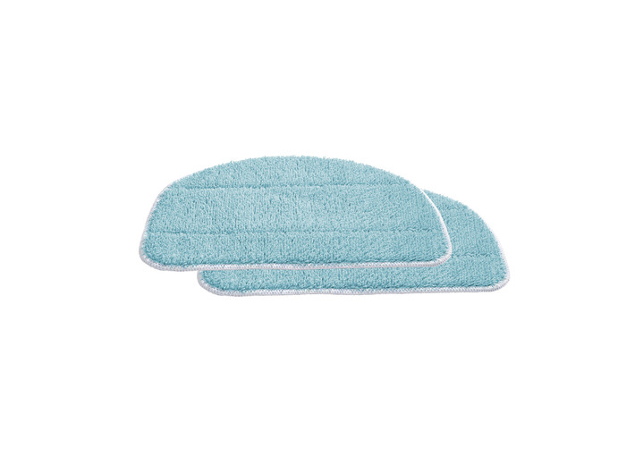 - Reinigingsdoekjes, 2 stuks, voor Leifheit CleanTenso Power stoomreiniger, in Farbe WIT