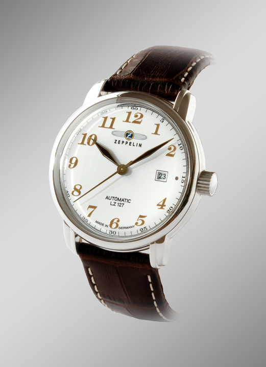 Mechanische horloges / Automatische horloges - Automatisch herenhorloge 'Zeppelin', in Farbe  Ansicht 1