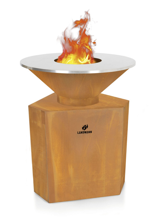Barbecue - Landmann Feuerschle mit Standfuß, in Farbe SCHWARZ Ansicht 1